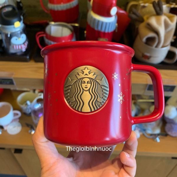 Starbucks 2020 Christmas Red Snowflake