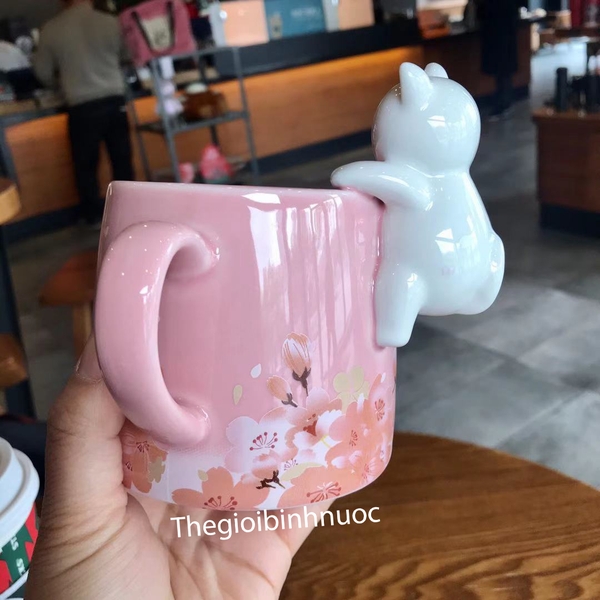 Starbucks Cherry Blossom 2020 New Cup Joy The Sakura Cat