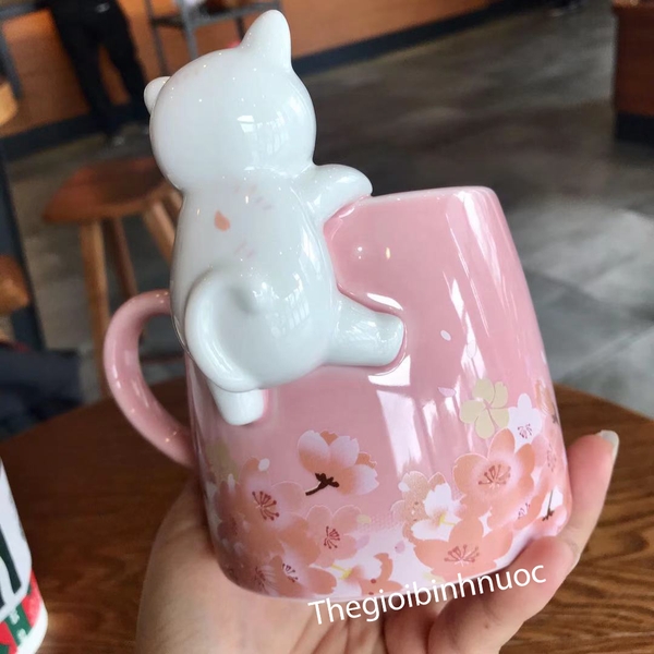 Starbucks Cherry Blossom 2020 New Cup Joy The Sakura Cat