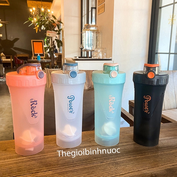 Bình Shaker Tập Gym Power 700ML