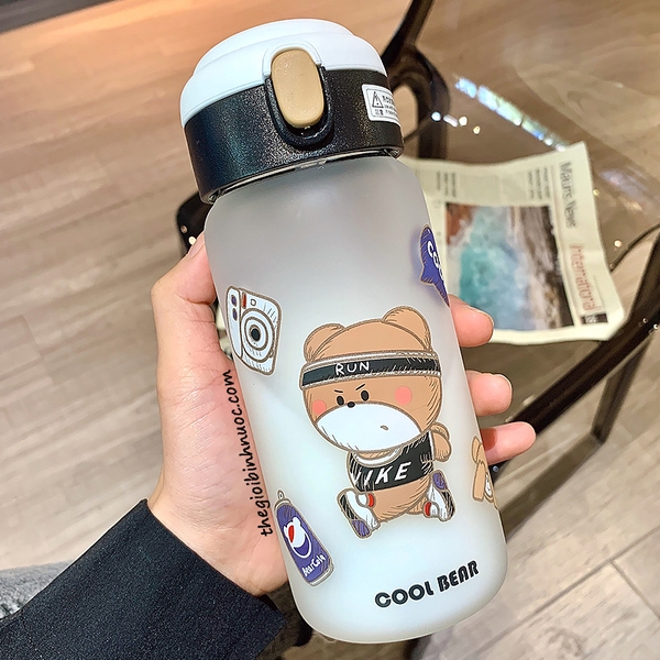 Bình Thủy Tinh Cool Bear 450ml - N191