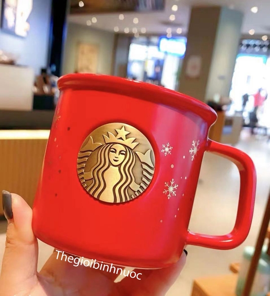 Starbucks 2020 Christmas Red Snowflake