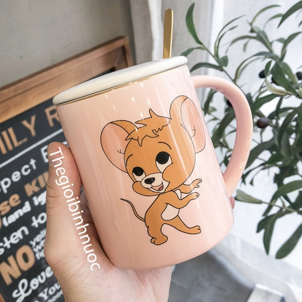 Ly Sứ Hoạt Hình Tom&Jerry Tặng Kèm Muỗng