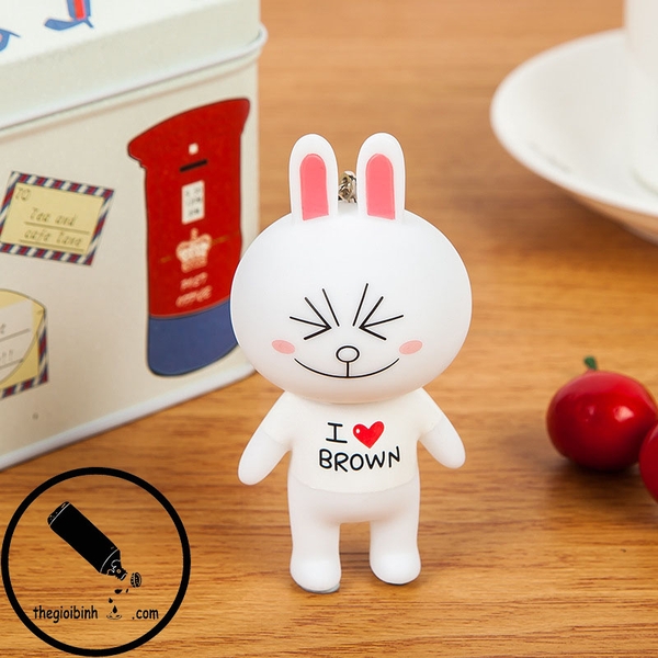 Móc Khóa Line Gấu Brown Thỏ Cony 