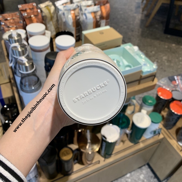 Bình Giữ Nhiệt Korea Starbucks Belly Mug 591M