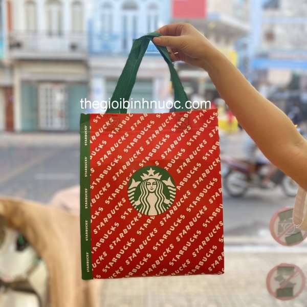 Túi giấy Starbucks có quai