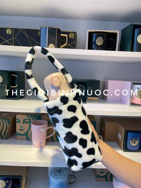 Túi Đựng Bình Nước 500ML Hoạ Tiết Thời Trang