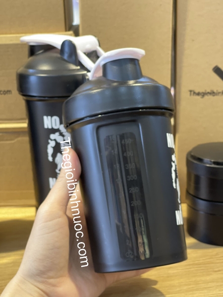 Bình Nước Tập Gym Shaker 3 Tầng 600ML