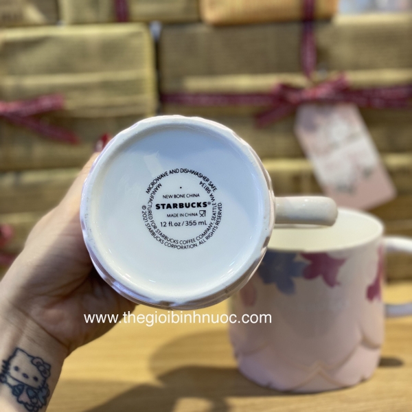 Ly Starbucks  Sakura Pedal Mug 355ML