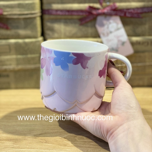 Ly Starbucks  Sakura Pedal Mug 355ML