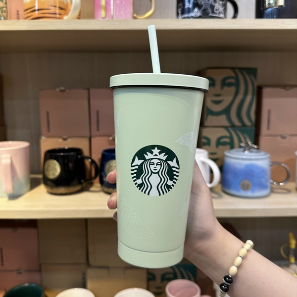 Ly Cold Cup Starbucks Xanh Mint 500ML