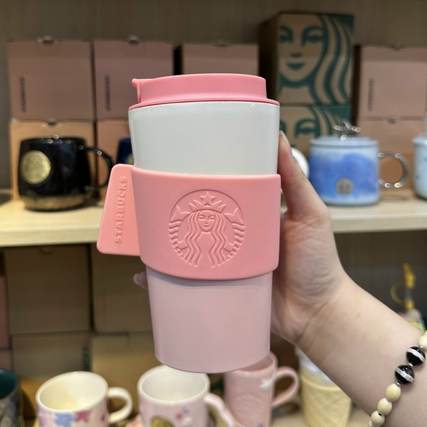Starbucks PLA Tumbler Pink 17OZ