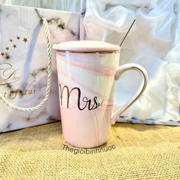 Ly Sứ Couple Mr&Mrs 400ML