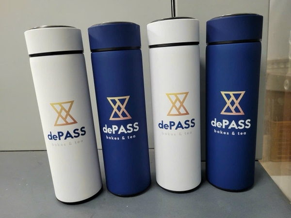 Sỉ In Logo Khắc Tên Bình Giữ Nhiệt Sơn Nhung Lỳ 500ML