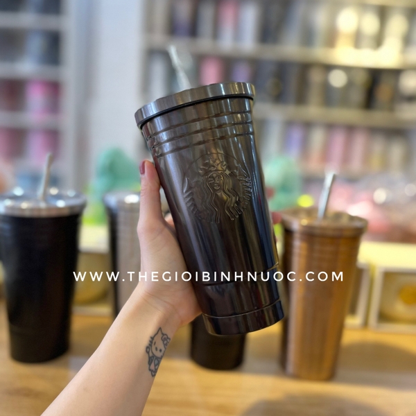 Ly Cold Cup 2 Lớp Starbucks 
