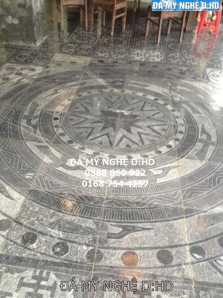 Đá lát tự nhiên hoa văn độc 02