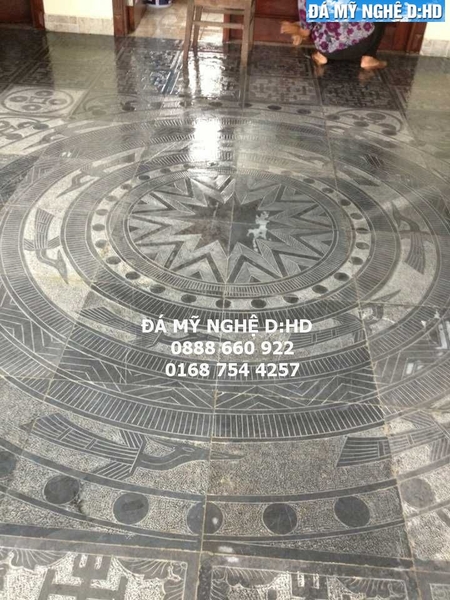 Đá lát tự nhiên hoa văn độc 04