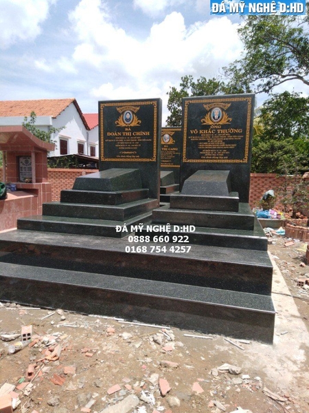 Mộ đá khối -mộ đá đôi 04