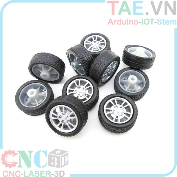 Plastic Toy Tires Axles Rubber Tires Model Car Rubber Tires, 59 OFF
