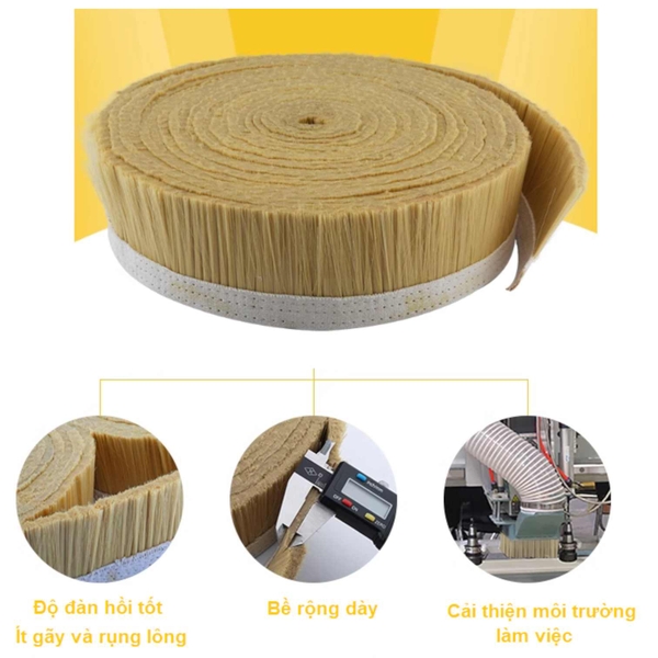 Chổi Quét Bụi Máy CNC