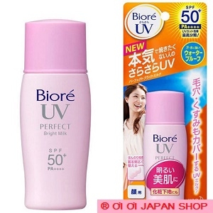 Kem chống nắng Biore UV Bright Milk SPF50+PA++++ 30ml