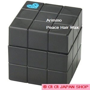 Sáp vuốt tóc Arimino Peace Hair Wax 80g - Black- Super Hard