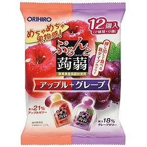Thạch Orihiro Nhật bản Táo + Nho (túi nhỏ siêu HOT)