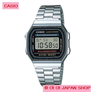 Đồng Hồ Nam Casio A158WA 1JF Dây Thép