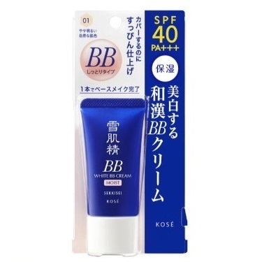 Sekkisei fine white BB cream moist 01 30g