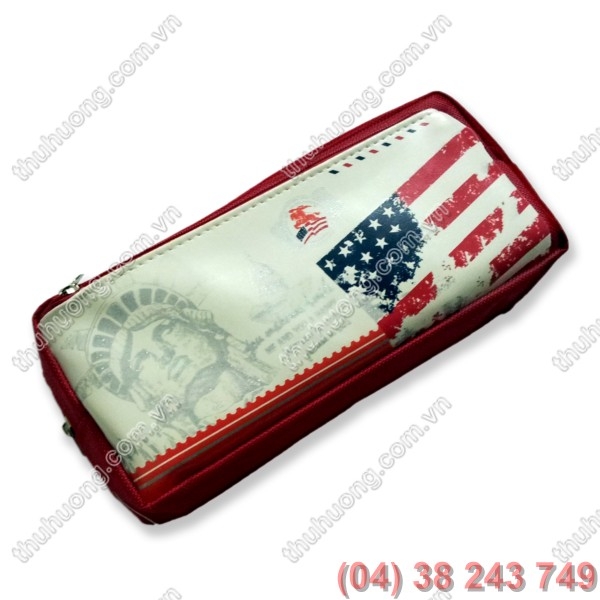 Ví bút LINGSONGWANGZI 9795 (Cờ Mỹ)