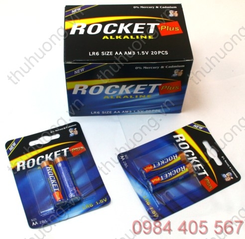 Pin tiểu AA vỉ - ROCKET AM3-LR6