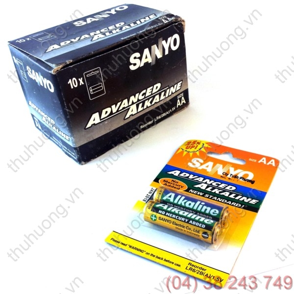 Pin tiểu AA vỉ - SANYO UM3-LR6(2B/A)