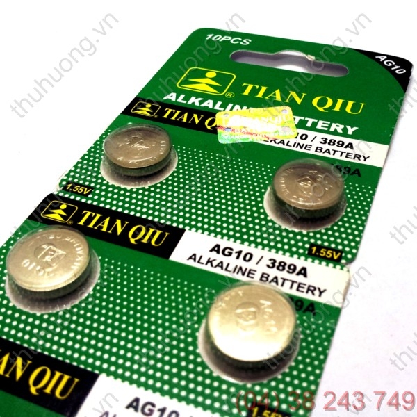 Pin khuy G10 - TIANQIU AG10-389A