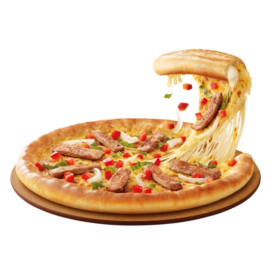 Pizza gà ớt xanh