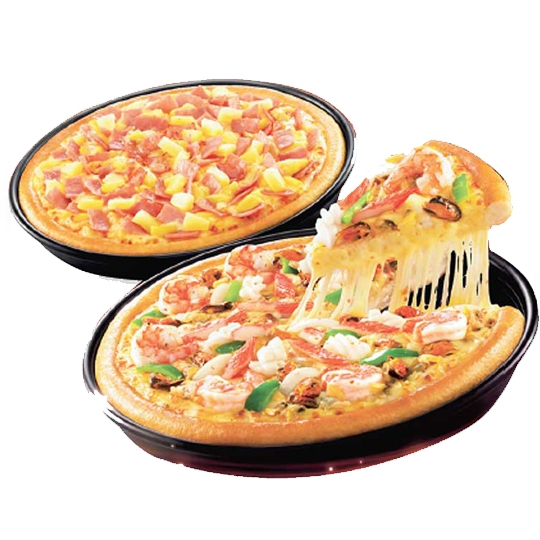 Pizza gà hải sản