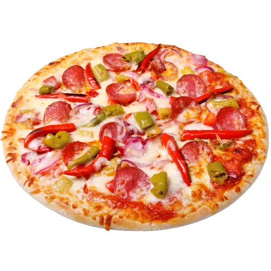 Pizza thịt hun khói