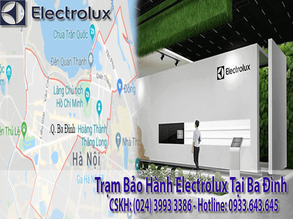 bảo hành electrolux tại ba đình