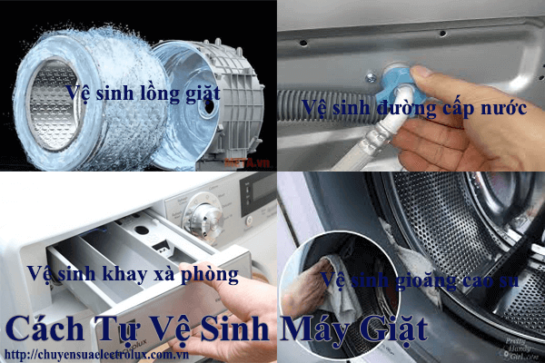 Tự vệ sinh bảo dưỡng máy giặt tại nhà