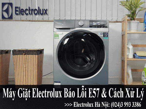 máy giặt Electrolux báo lỗi E57