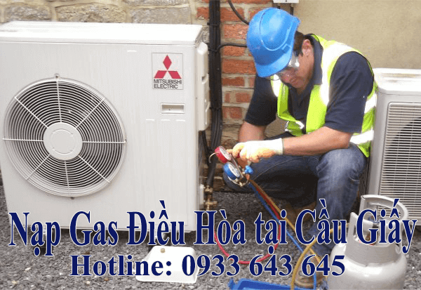 Đại chỉ nạp gas điều hòa uy tín giá rẻ tại cầu giấy