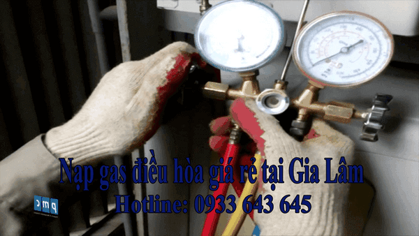 Nạp gas điều hòa uy tín tại gia lâm