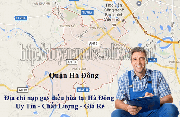 Dịch vụ nạp gas điều hòa tại hà đông