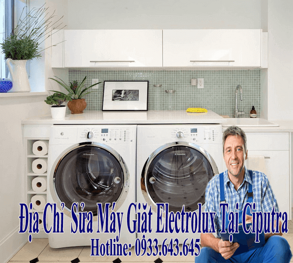 bảo hành sửa máy giặt electrolux tại ciputra