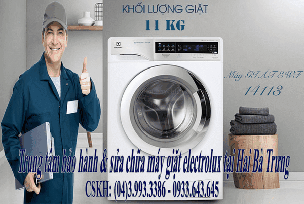 sửa máy giặt electrolux tại hai bà trưng