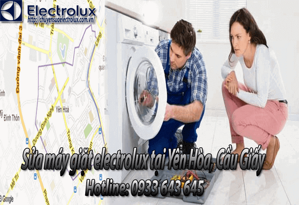 sửa máy giặt electrolux chính hãng tại Yên Hòa