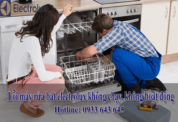 Sửa máy rửa bát electrolux không chạy