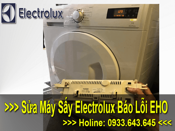 Sửa máy sấy electrolux báo lỗi EHO