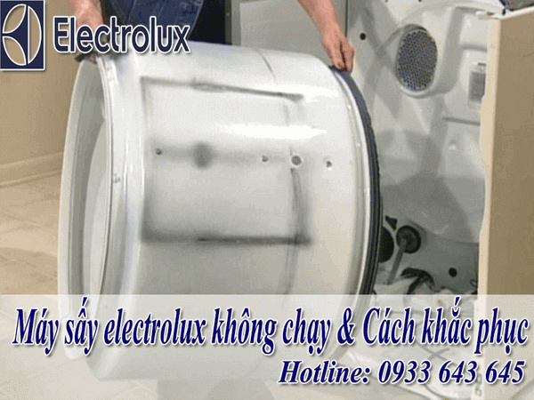 Sửa máy sấy electrolux không chạy