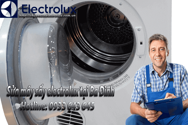 sửa máy sấy electrolux tại Ba Đình