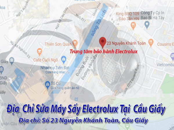 sửa máy sấy electrolux tại cầu giấy